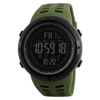 Outdoor Sports Watch Men's Skmei1251 Waterproof Luminous Sports Electronic Watch