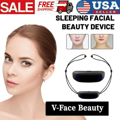 V-Face Device Electric Facial Skin Lifting Shaping Massager Sleep Aid Device  US