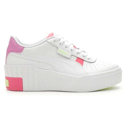 

Женские белые кроссовки на танкетке Puma Cali на шнуровке Повседневная обувь 37343812, Белый, Puma Cali Wedge Lace Up