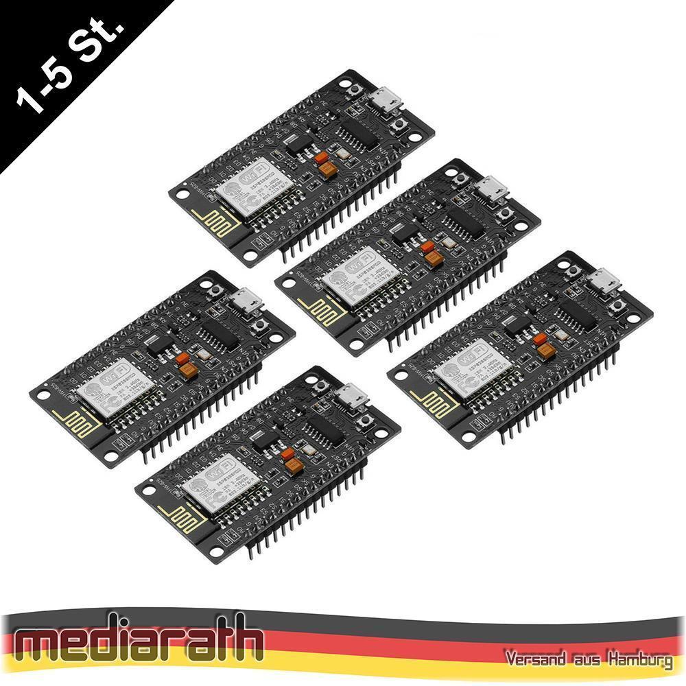 NodeMCU - Lua CH340G V3 Arduino ESP8266 WiFi Wlan IoT Dev Kit - USB Tasmota 15