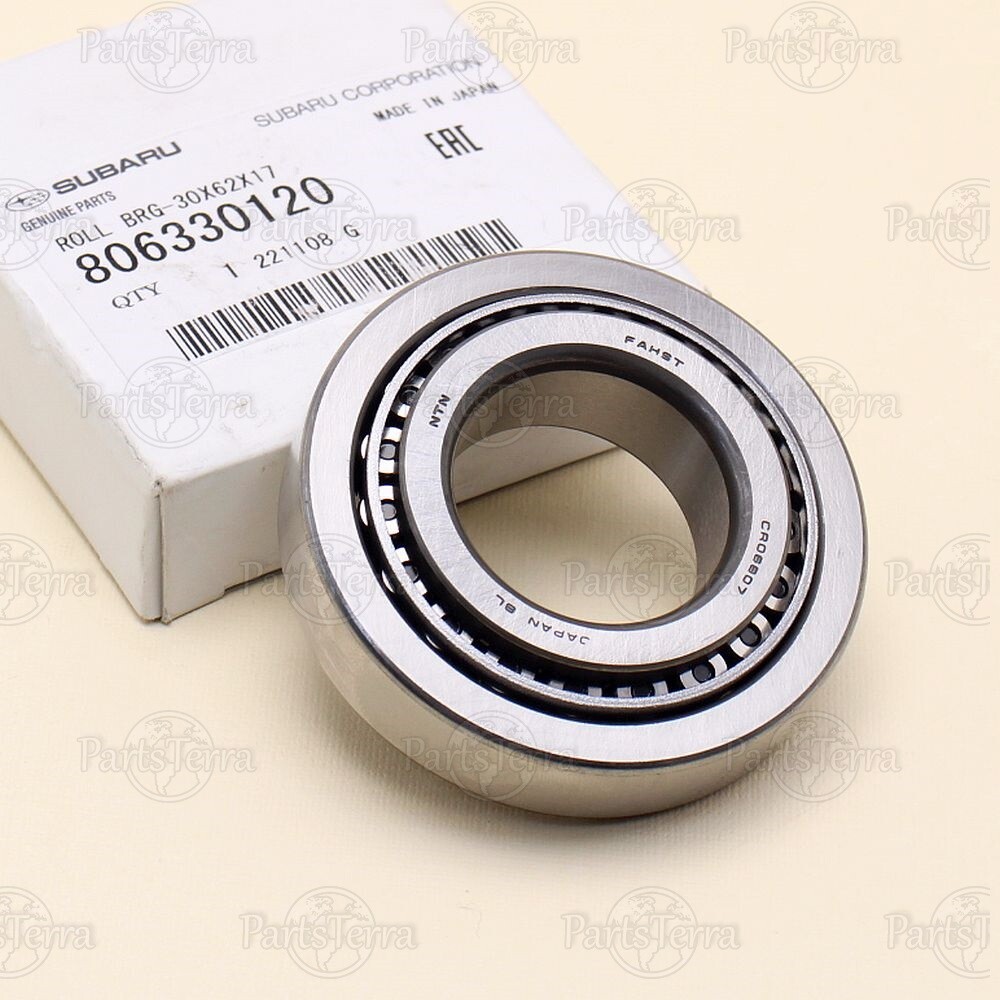 OEM Subaru MT IMPREZA CROSSTREK Output Shaft Roller Bearing (30X62X17) 806330120