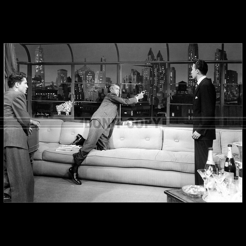 Photo F.027469 James Stewart John Dall Farley Granger (Rope) 1948