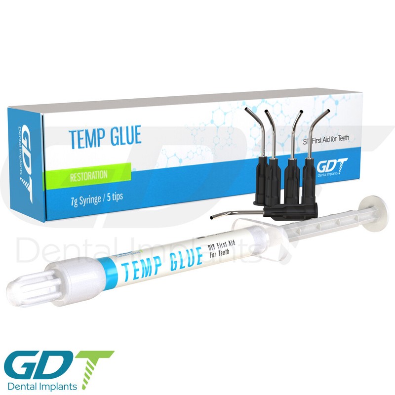 Temp Glue Temporary Cement 7g Home DIY First Aid Dental