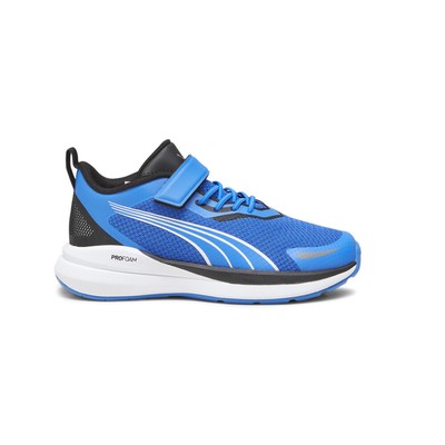 Повседневные кроссовки Puma Kruz Slip On для маленьких мальчиков синего цвета 37887904