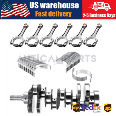 G6DH 3.3L Engine Crankshaft Rods w/ Bearing Kit For HYUNDAI Santa Fe KIA Sorento