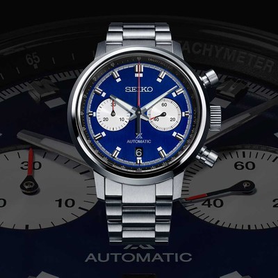 Pre-owned Seiko - Srq043j1 - Watch Prospex Automatic Chronograph