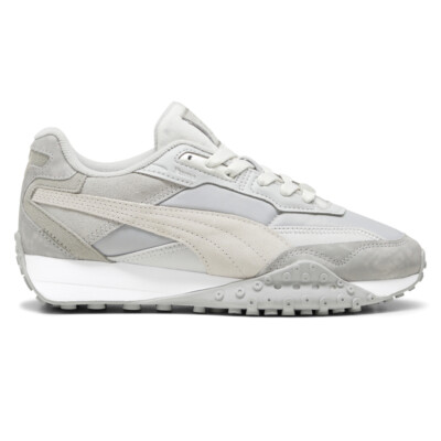 Повседневные женские кроссовки на шнуровке Puma Blktop Rider Retreat Yourself серого цвета