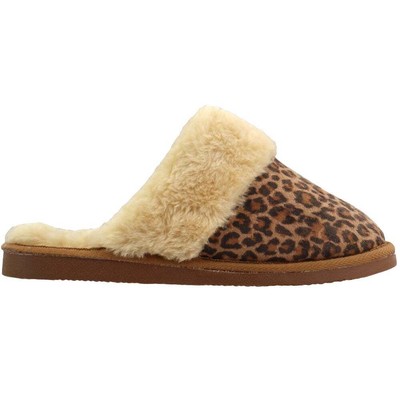 

Женские коричневые повседневные тапочки Corkys Snooze Leopard Scuff 25-2001-LEO, Коричневый, Corkys Snooze Leopard Scuff