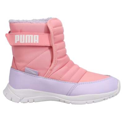 

Повседневные ботинки Puma Nieve Snow Youth Girls Size 11 M 380745-05, Розовый, Puma Nieve Snow Youth