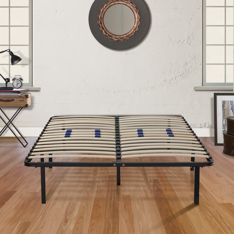 With Wood Slats Adjustable Lumbar Support