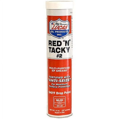 Multi-Purpose Red N Tacky EP Grease,14 Ounce, H 9.31'' W 2.2'' L 2.2''