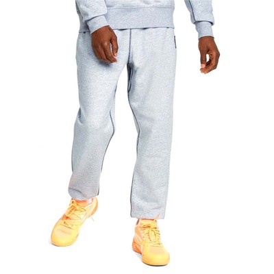 

Puma Pivot Emb Basketball Sweatpants Mens Size  Casual Athletic Bants 533251, Grey, Puma Pivot Emb Basketball Sweatpants