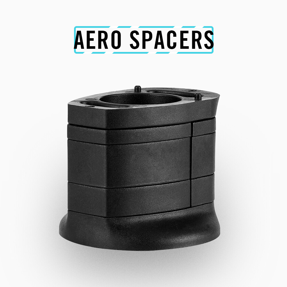 Aero Headsets Spacers For Integrated Road Bike Handlebar 28.6mm 1-1/8" Headset