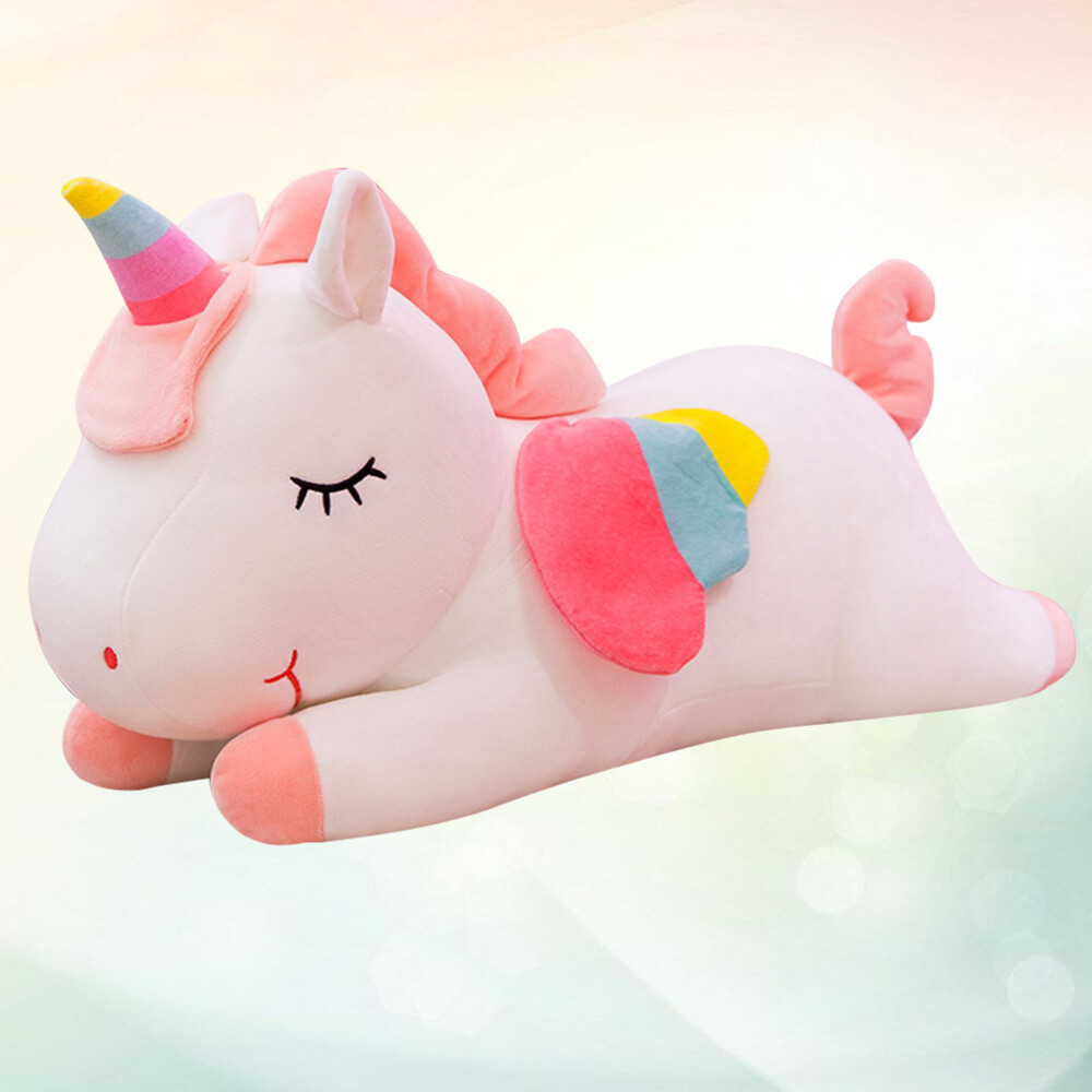 Cute Unicorn Plush Fluffy Stuffed Animal Lovely Cartoon Doll Toys Baby Kids Gift | eBay