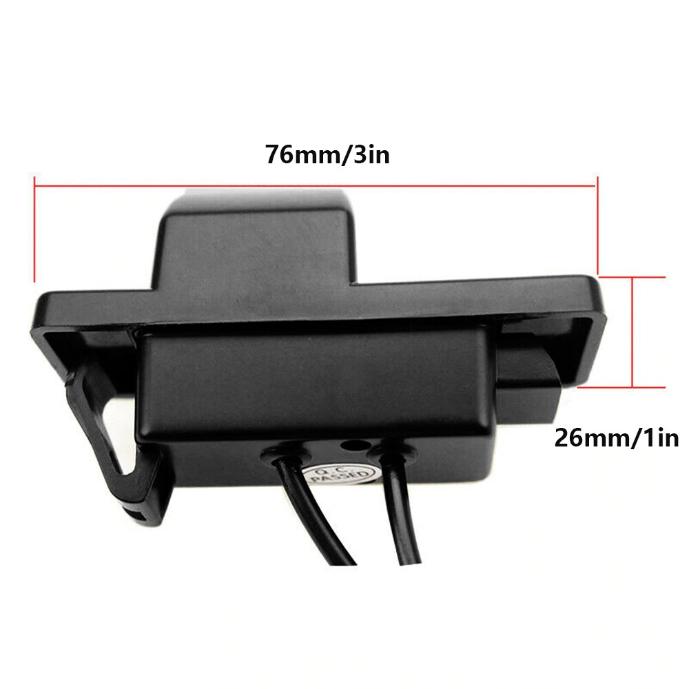 Reverse Parking Camera For Peugeot 1007, 2008, 208, 3008, 307, 308, 406, 407 - Number Plate Mount