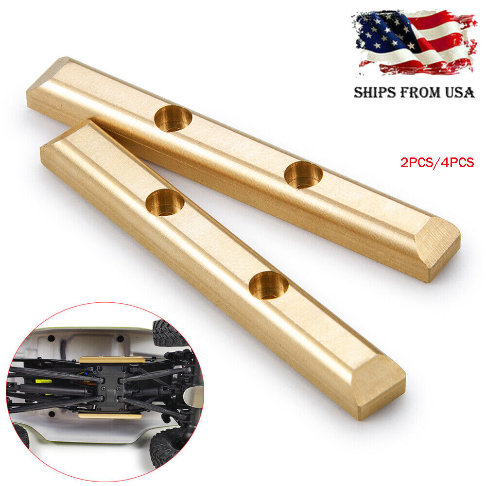 Brass Boulder Bars For 1:24 Axial Scx24 90081 Upgrade Rc Car