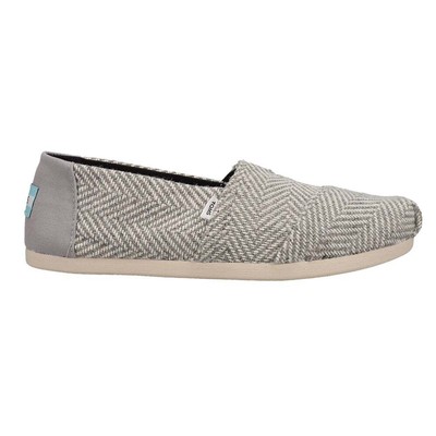 

Женские серые повседневные туфли без шнуровки TOMS Alpargata 10018769T, Grey, TOMS Alpargata Slip On