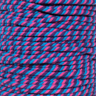Premium Super Soft Colored Twisted Cotton Rope - 1/4'' Diameter, Multiple Lengths