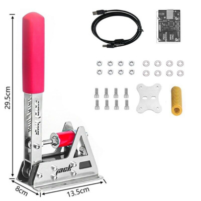 SIM JACK USB Handbrake Pressure Sensing Game Handbrake Racing Simulator for Game