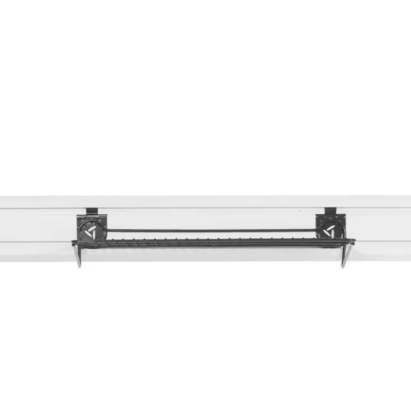 Gladiator 24 Inch Wire Shelf Hammered Graphite Wall Storage Heavy Duty 35 lb