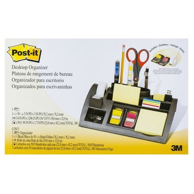 3m Post It C50 Desk Organiser Set With Tape And Post Ti