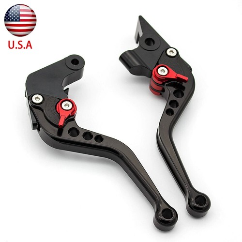 For Suzuki GSXR600 GSXR750 2011-2023 CNC Brake And Clutch Levers Short Aluminum