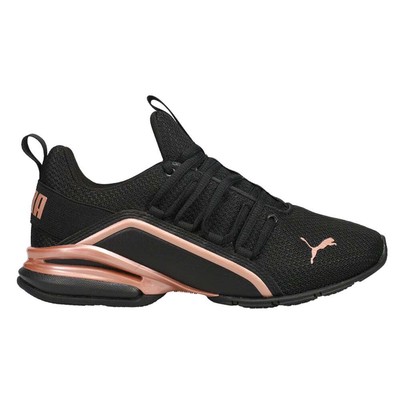 

Женские черные кроссовки Puma Axelion Metallic Training Athletic Shoes 376023-01, Черный, Puma Axelion Metallic Training