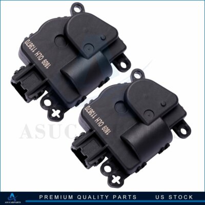 2x A/C Fits Infiniti QX56 For Nissan Armada Quest HVAC Blend Door Actuator