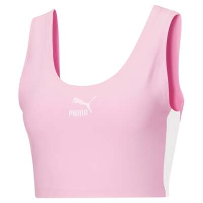 

Puma Iconic T7 Bralette Womens Pink Athletic Casual 530235-10, Розовый