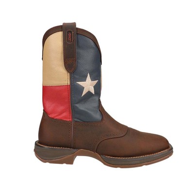

Durango Rebel Tx Flag Wellington Square Toe Мужские коричневые повседневные ботинки DB4446, Коричневый, Durango Rebel Tx Flag Wellington Square Toe