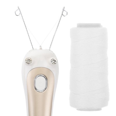  5 Rolls Face Pulling Machine Cotton Thread Hair Removal for Epilator Lace Pluck