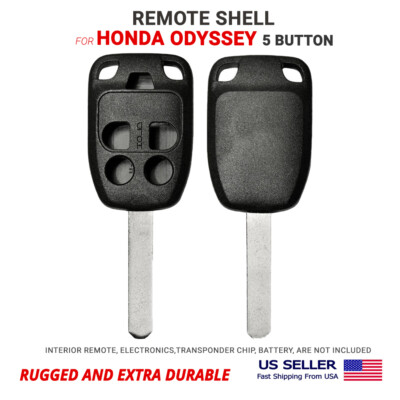 Remote Key Shell For Honda Odyssey with 5 Button Blade HON66