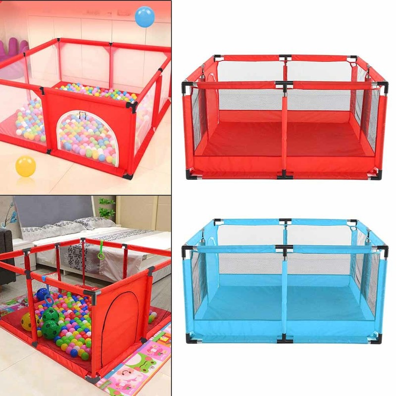 playpen with side zipper