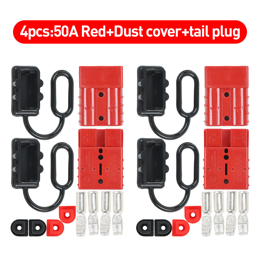 EffiFish 175 Amp for Anderson Style Battery Cable Connector, With M8