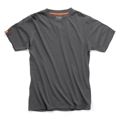 Scruffs Eco Worker T-Shirt Plain Mens 100% Cotton Breathable Work shirt Trade