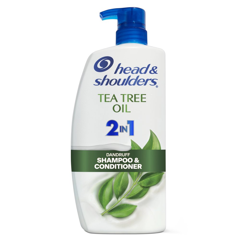 Head And Shoulders Dandruff Shampoo 2 in 1 Conditioner - Tea Tree Oil 28.2 oz US