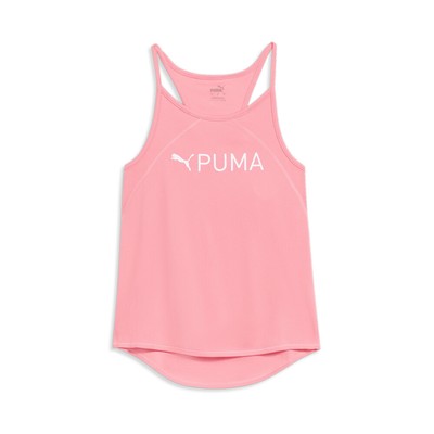 Puma Fit Модная ультрадышащая облегающая майка на бретелях Женская розовая Повседневная спортивная 5238