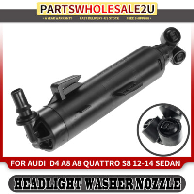 Front RH Headlight Washer Nozzle for Audi A8 Quattro S8 D4 2012-2017 4H0955102B