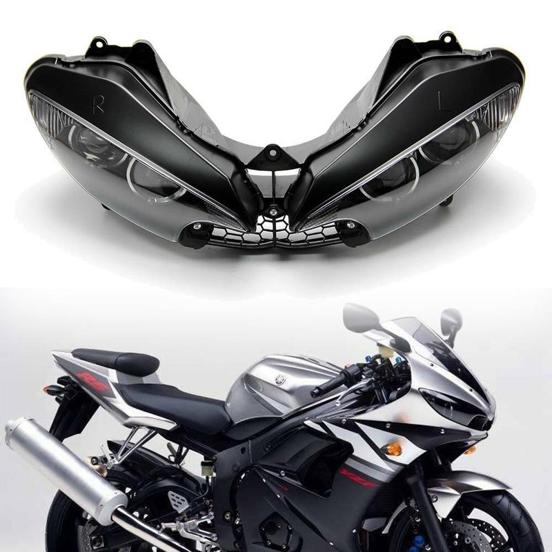 Headlight Assembly Light Housing Lamp For YAMAHA YZF R6 20032005 R6S