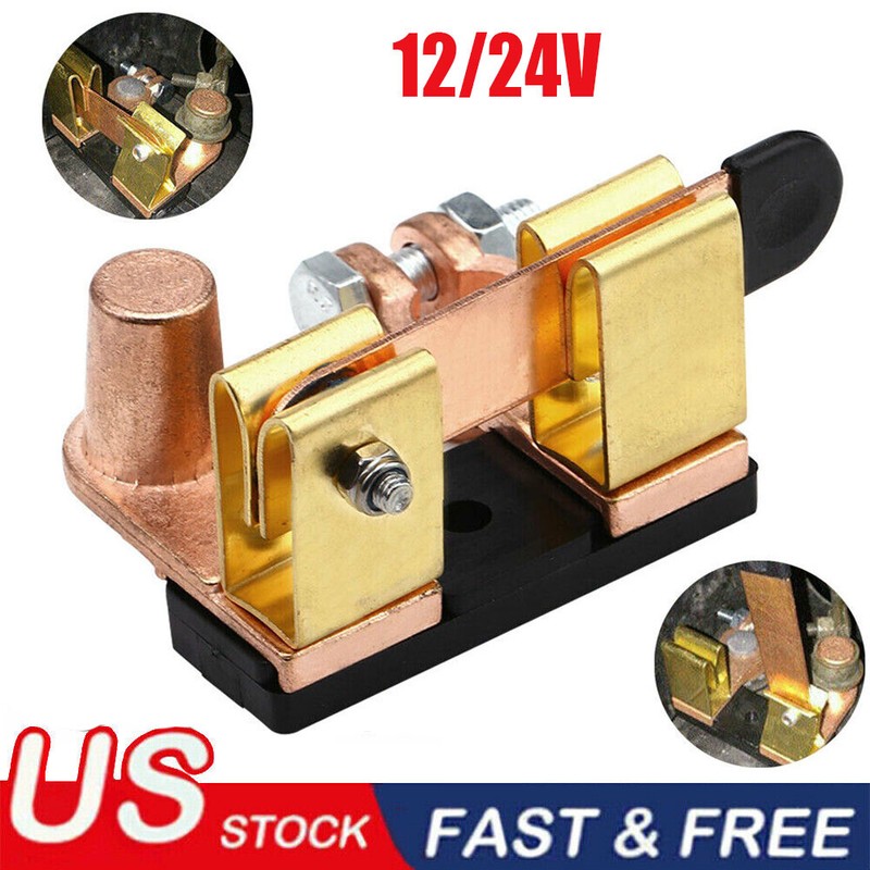 Top Post Blade Battery Isolator Disconnect Switch Master Car Marine Cut Off 12V