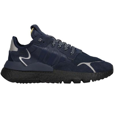 

Adidas Nite Jogger Мужские синие кроссовки Повседневная обувь EE5858, Синий, adidas Nite Jogger