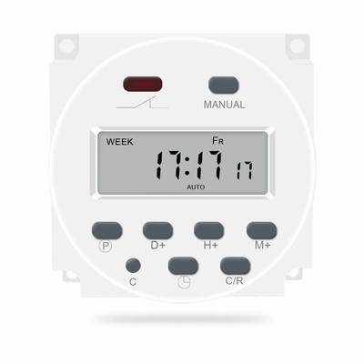 B7 12V DC Digital LCD Display PLC Programmable Time counter Timer switch Relay