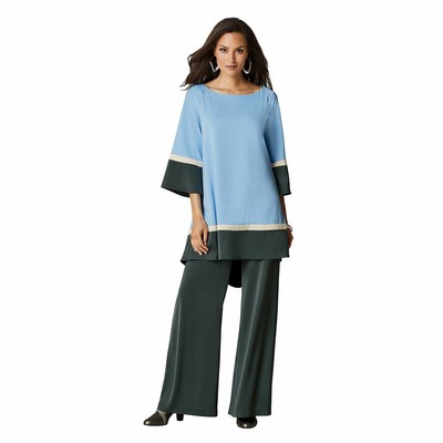 

Комплект брюк Masseys со свободным верхом, Neutral colorblock