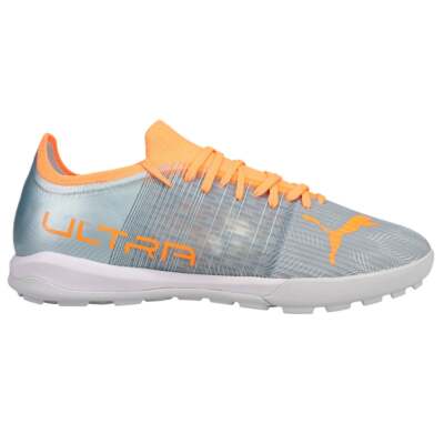 

Мужские серебряные кроссовки Puma Ultra 3.4 Tt Soccershoes Спортивная обувь 106730-01, Серебряный, Puma Ultra 3.4 Tt Soccershoes