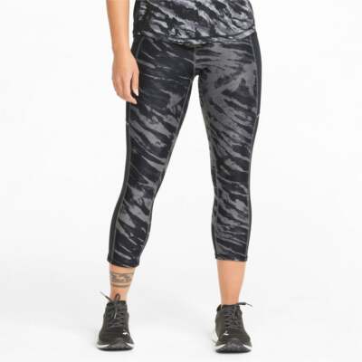 

Леггинсы для бега Puma Run 5K 34 женские черные 521393-01, Черный, Puma Run 5K 34 Running Leggings