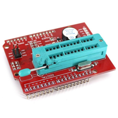 AVR ISP Shield Burn Bootloader Programmer for Arduino Test Block Module US