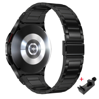 No Gap Stainless Steel Band For Samsung Galaxy Watch 4 5 6 Classic 40/44/43/47mm