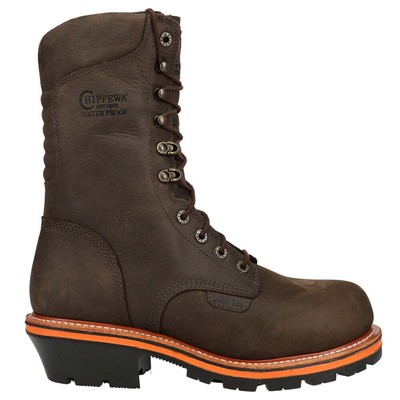 Мужские кроссовки Chippewa Thunderstruck Logger с изоляцией Nano, 10 дюймов, композитный носок для работы