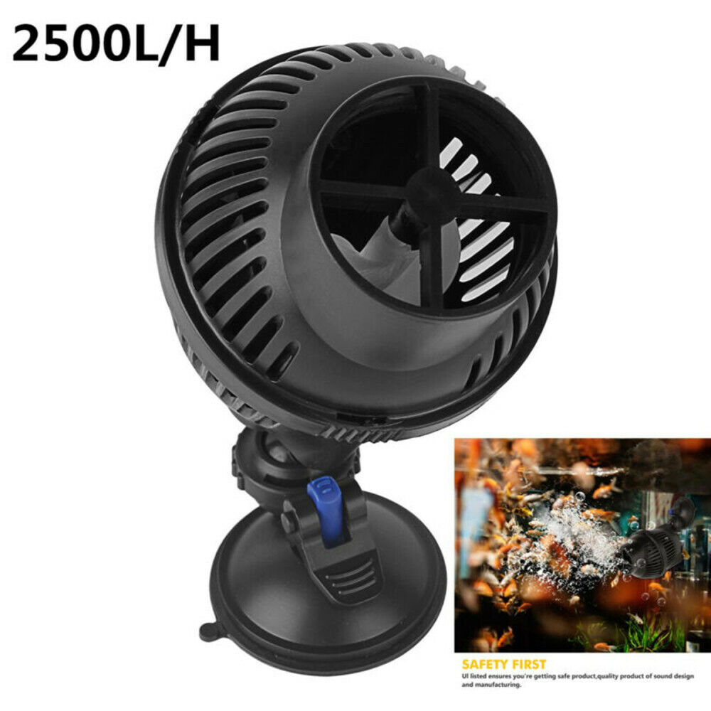 Strömungspumpe Aquarium Wavemaker Pumpe Wellenpumpe Umwälzpumpe 3W 2500L/H DHL