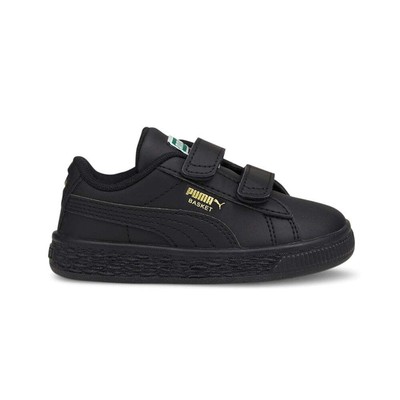 

Puma Basket Classic Xxi V Slip On Kids Boys Черные кроссовки Повседневная обувь 3805720, Черный, Puma Basket Classic Xxi V Slip On Kids